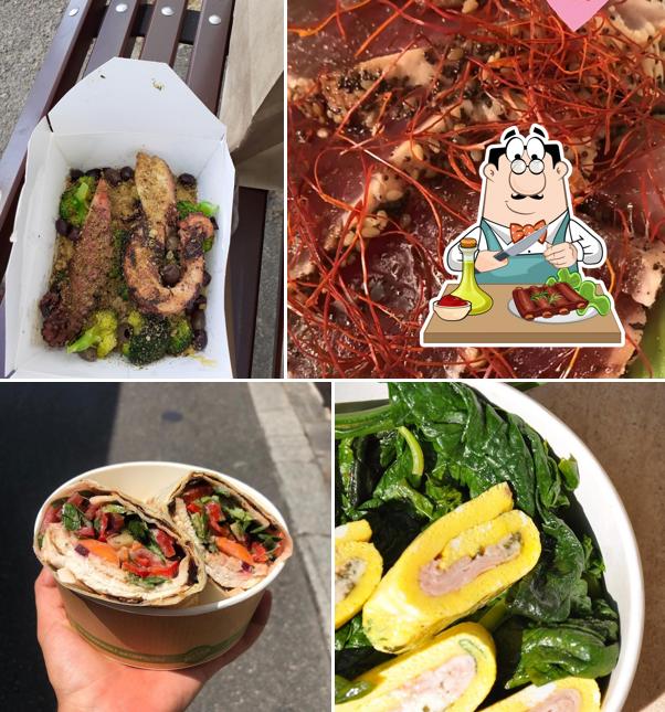 Prenditi i piatti di carne a Superfood Healthy Restaurant