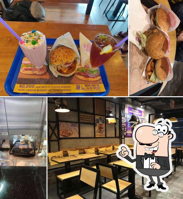 Check out how The Burger Club - Sushant Lok looks inside