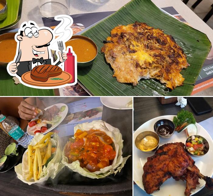 The Vellore Kitchen Gandhi Nagar offers meat dishes