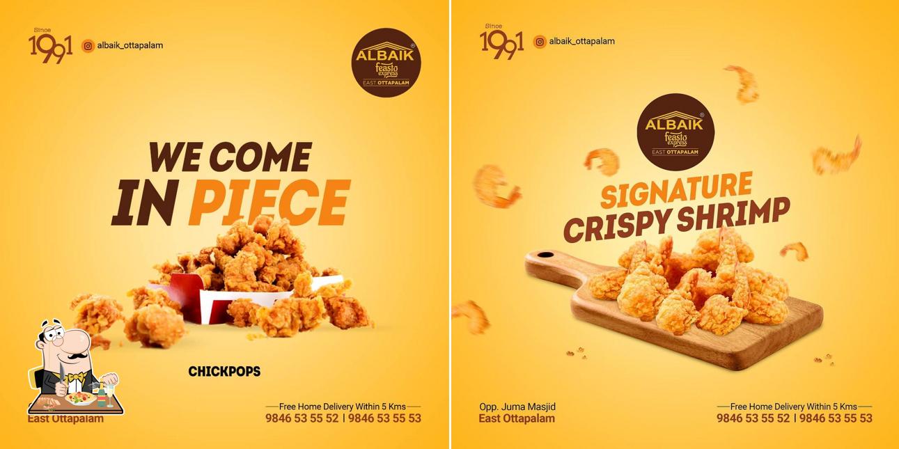 Food at AL Baik ottapalam