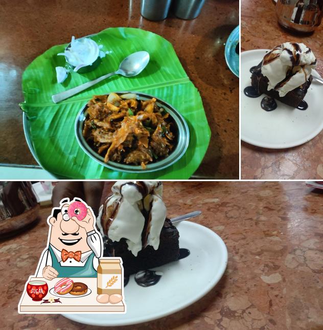 Aryaas Restaurant offers a range of desserts