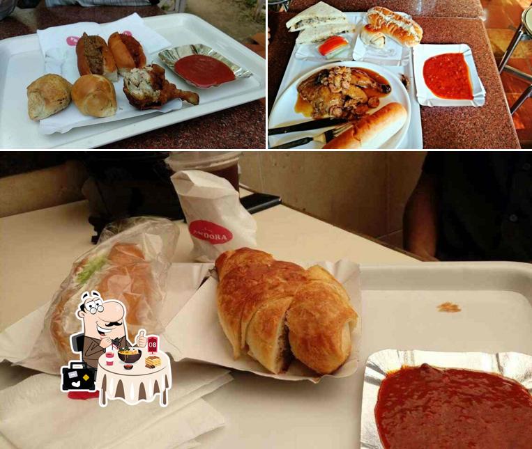 Food at Café Andora