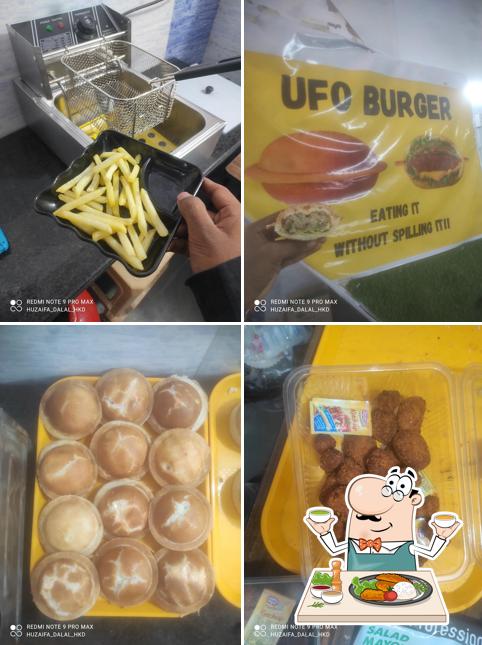Meals at U.F.O Burger INDIA