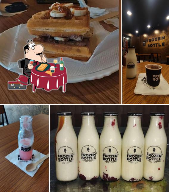 Waffles at Frozen Bottle - Milkshakes, Desserts, and Ice Cream