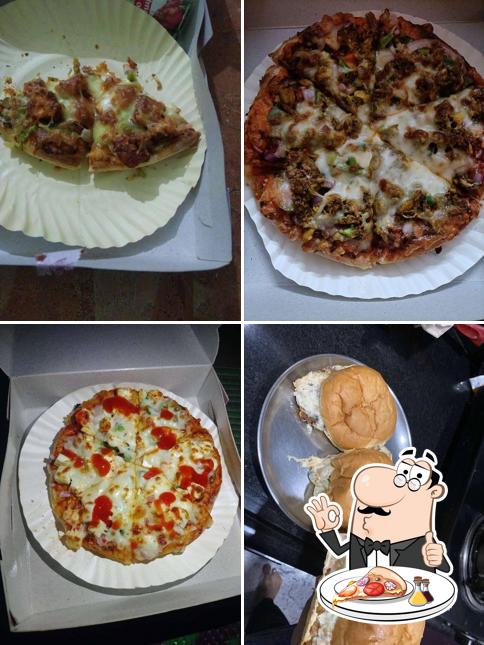 Pick different kinds of pizza
