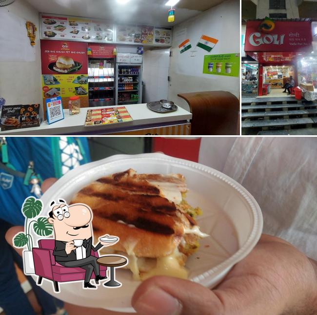 Goli Vada Pav is distinguished by interior and food