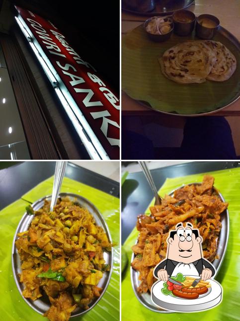 Food at Hotel Gowri Shankar
