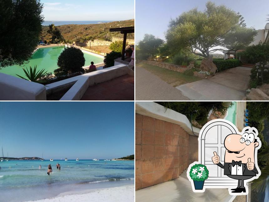 Goditi la vista dagli esterni di Hotel Micalosu