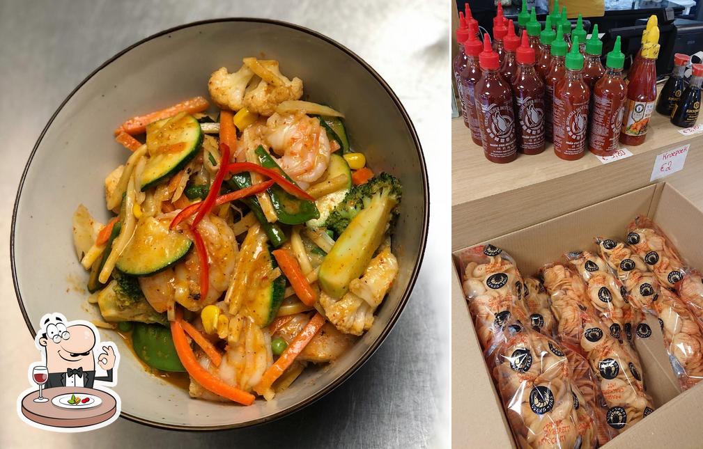 Nourriture à Let’s Wok