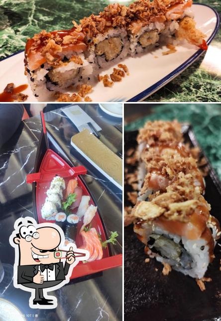 Ordina le varie opzioni di sushi