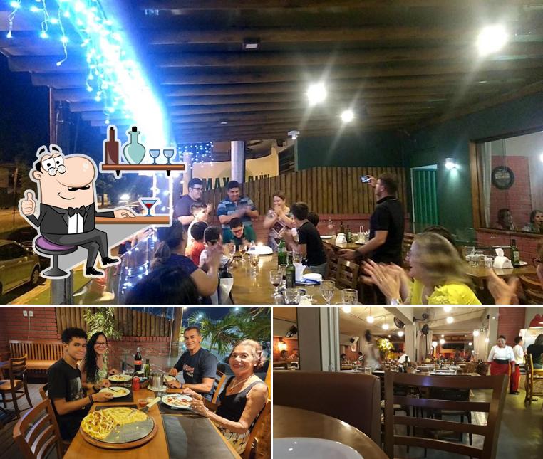 O interior do Pizzaria Di Pietro