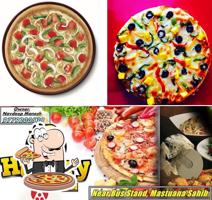 Order pizza at Tru Hungry Pizza hut