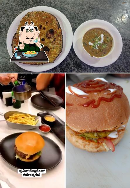 Eggs benedict at Punit Family Restaurant - Veg