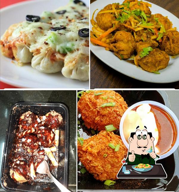 Food at Delicious momo cafe