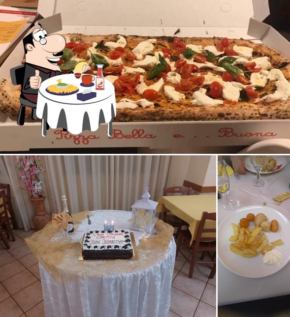 Piatto di formaggi al Trattoria tipica e pizzeria Il Boschetto