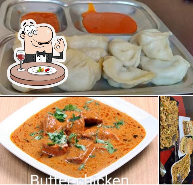 Food at Friends corner family restaurant