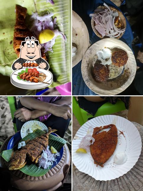 Meals at Jennifer Fish Stall