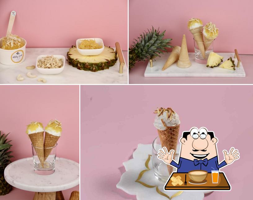 Food at Melting Scoop Ice Cream