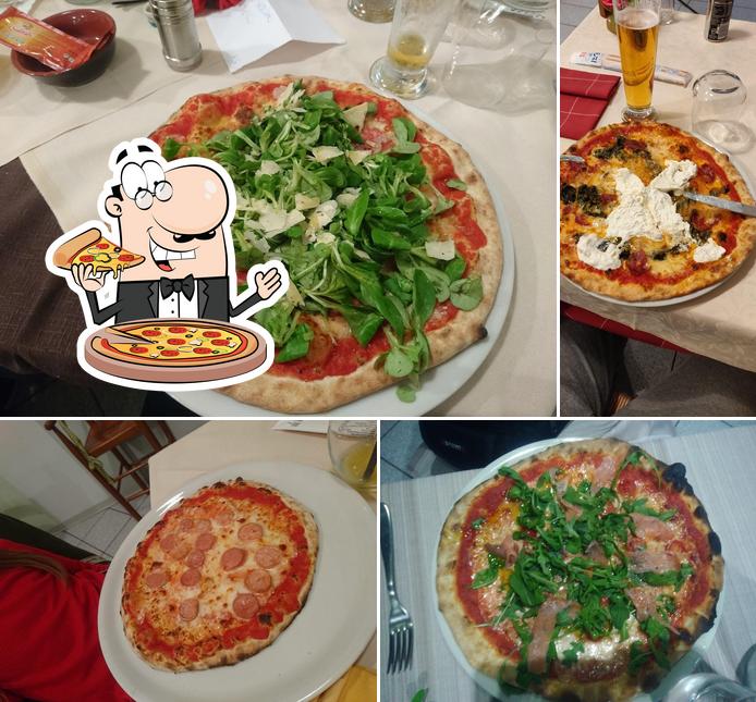 Prova una pizza a Ristorante pizzeria La Brembana