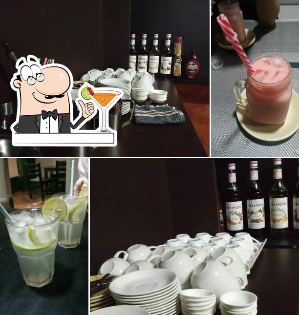 Order a drink from the menu