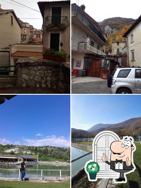 La parte esterna è una caratteristica importante di Ristorante Il Lago Per Motociclisti