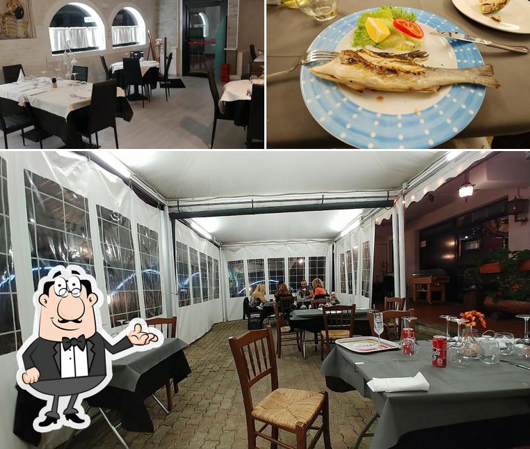 Tra le diverse cose da Ristorante Pizzeria Al Parco si possono trovare la interni e cibo