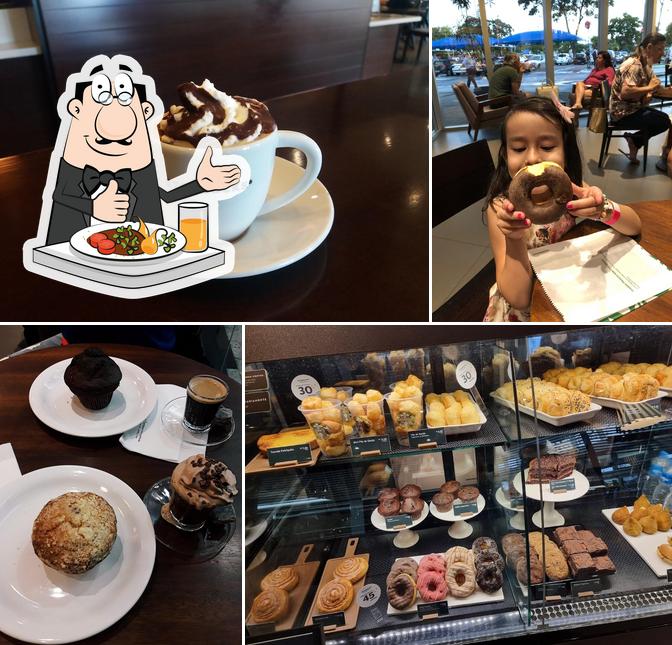 Comida em Starbucks