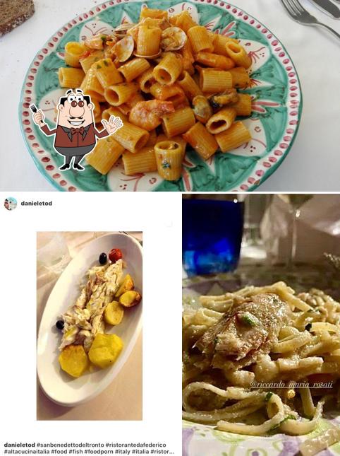 Cibo al Ristorante Da Federico