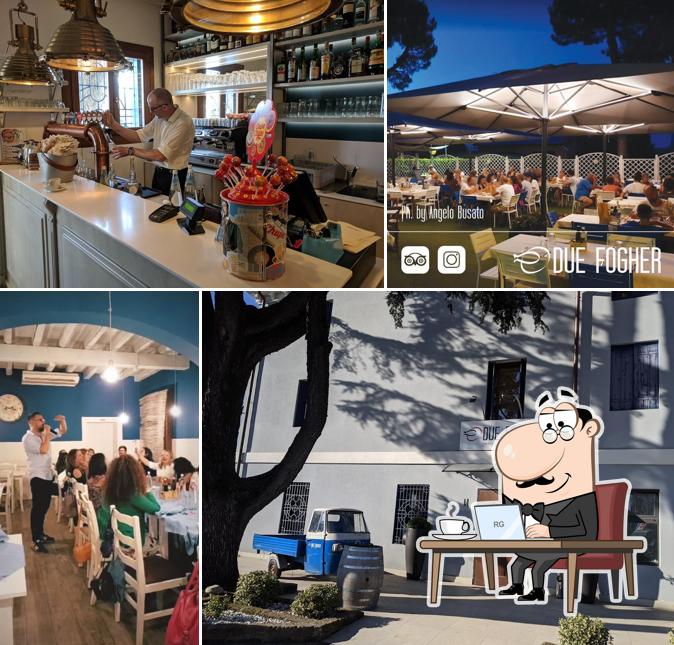 Dai un'occhiata agli interni di Due Fogher