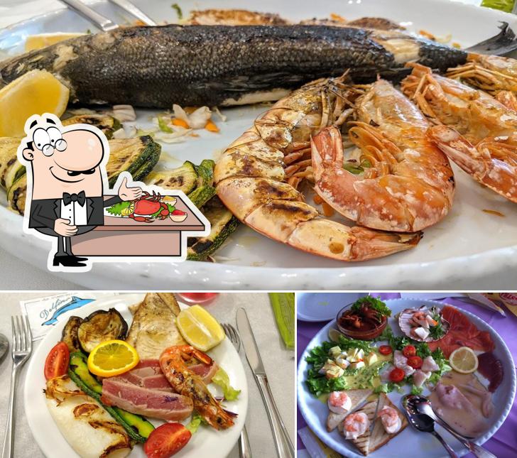 Prova tra i molti piatti di mare proposti a Delfino