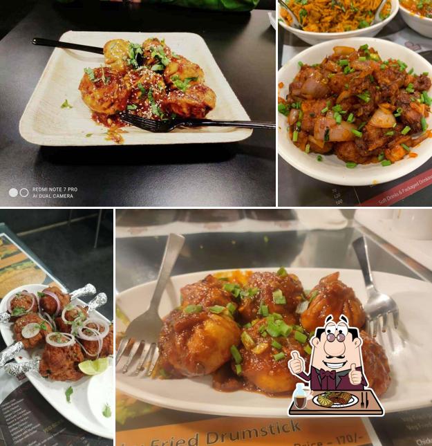 Meat meals are served at Denzong Kitchen
