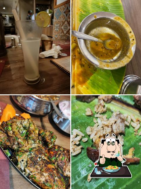 Food at Dindigul Thalappakatti Restaurant