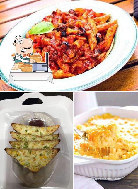 Garlic bread at Eataliano's