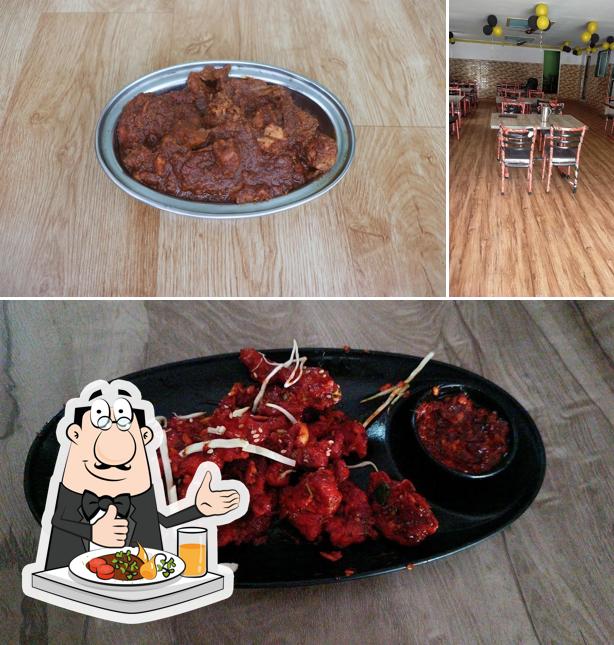 Among various things one can find food and interior at Hotel aagri tadka nx