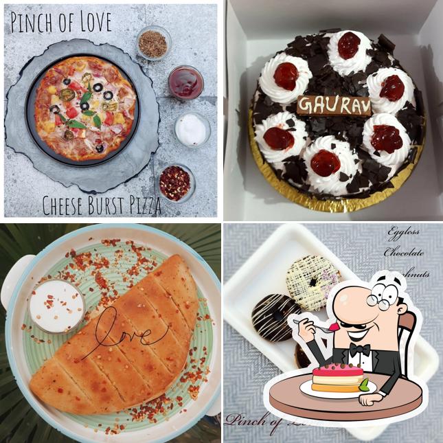 Pinch of Love serves a selection of desserts
