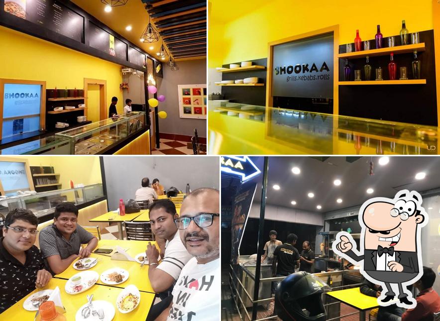The interior of Bhookaa