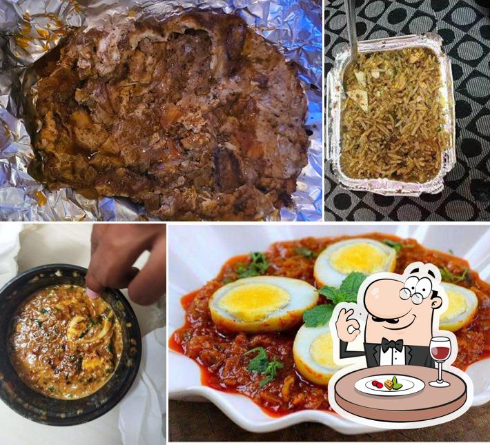 Food at Munna omlet centre