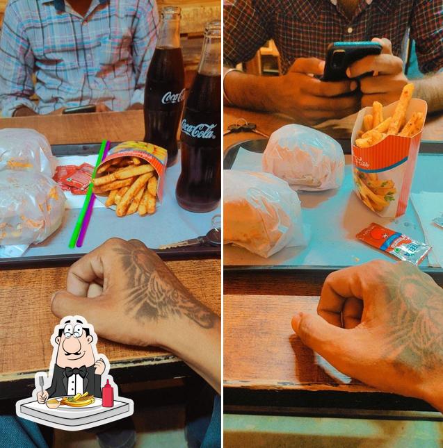 Taste French fries at Pizza Point