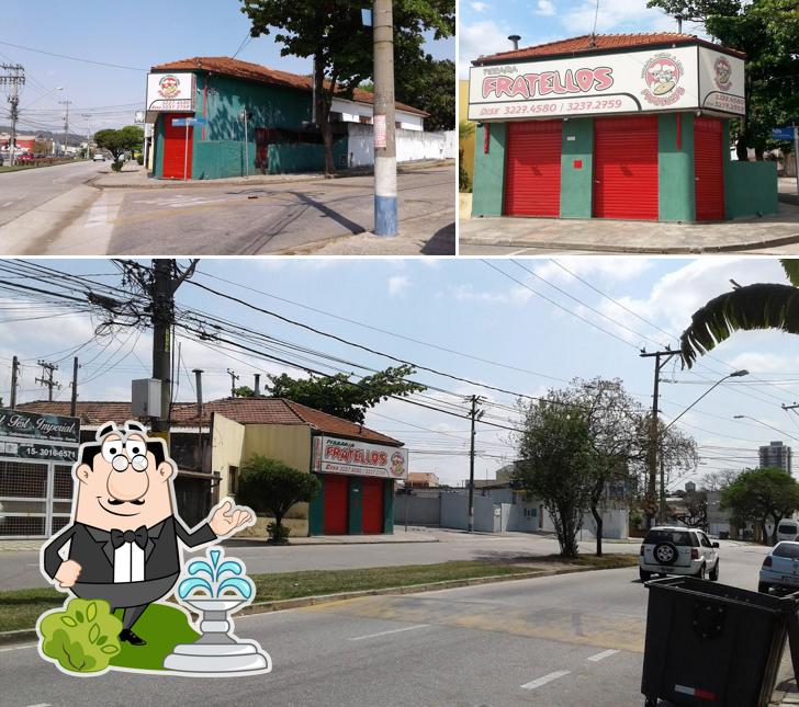 O exterior do Pizzaria Fratellos Nogueira Padilha