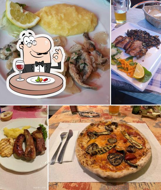Platti al Ristorante Pizzeria al Mondo