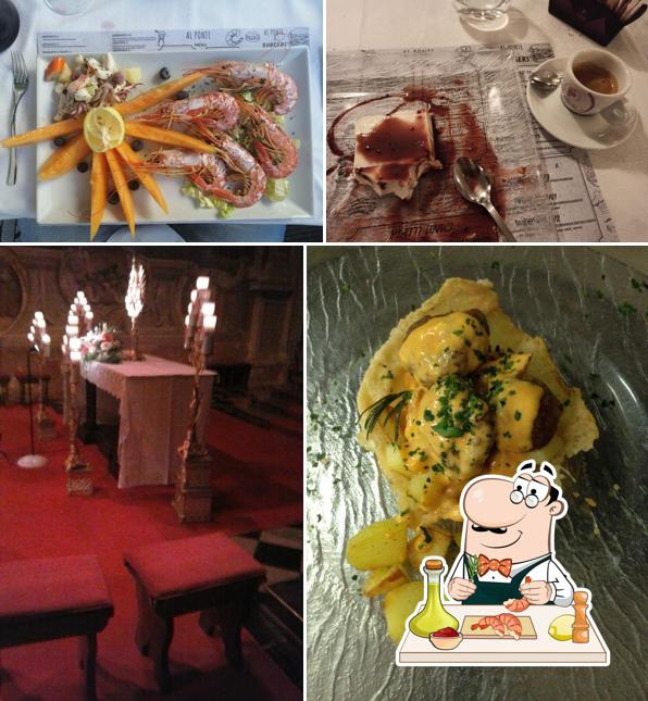Prenditi la cucina di mare a Ristorante & Pizzeria al Ponte