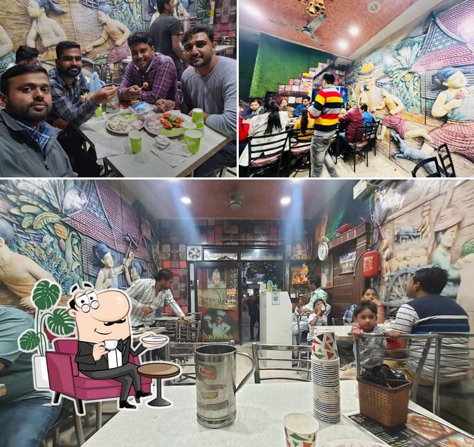 Check out how Shree Shyam Soya Chaap Corner looks inside