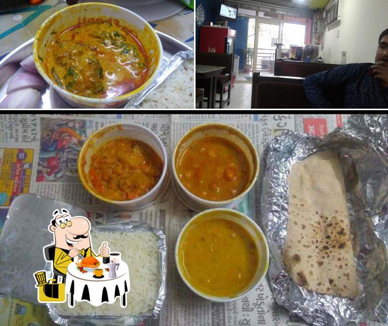 The restaurant's food and interior