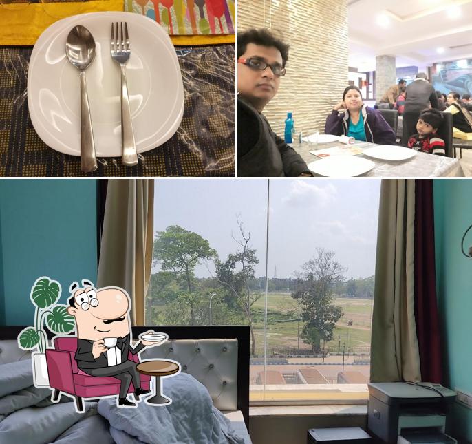 Zaika Restaurant cum Marriage Hall is distinguished by interior and food