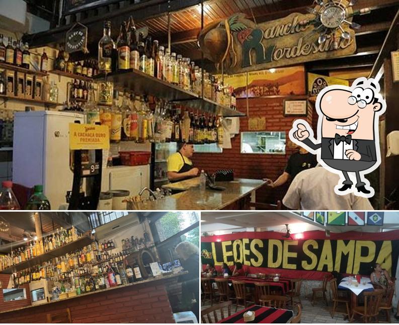 O interior do Rancho Nordestino