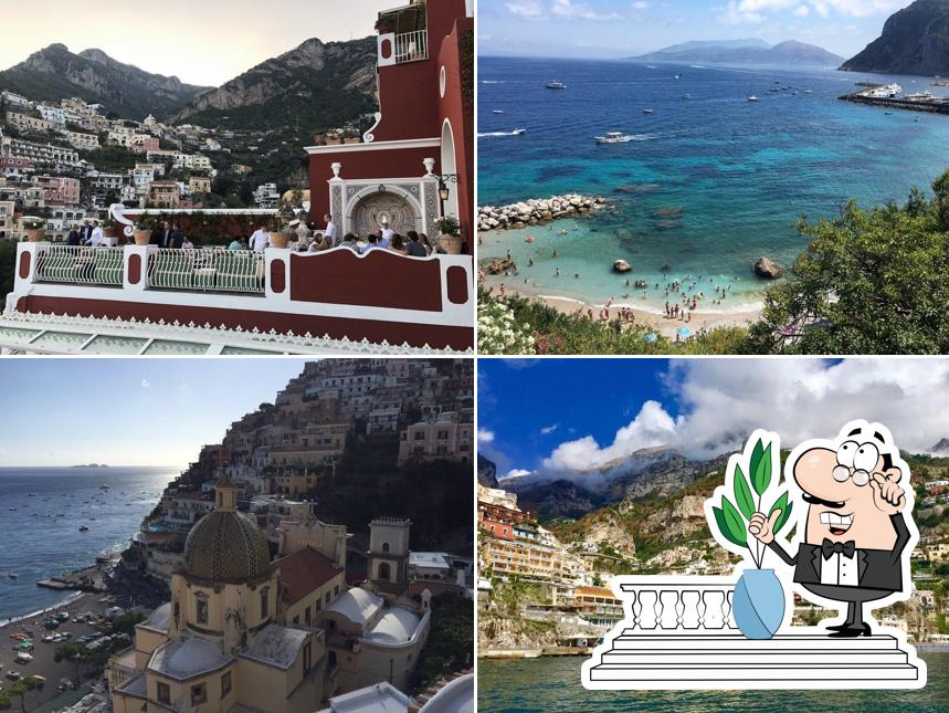 L'area esterna è una caratteristica importante di Le Sirenuse