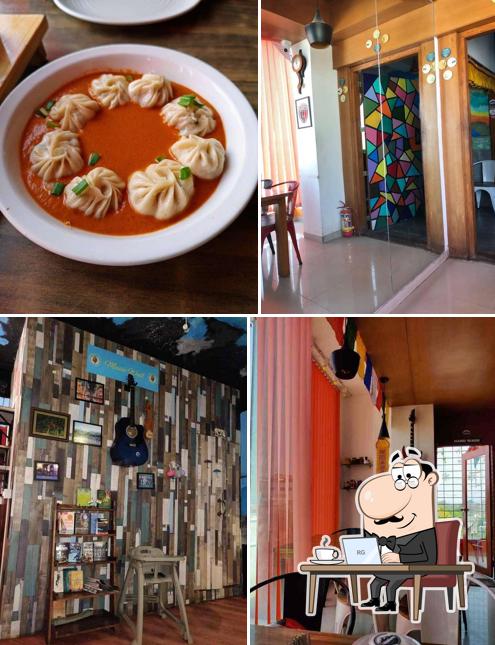 Take a seat at one of the tables at 7 Sisters