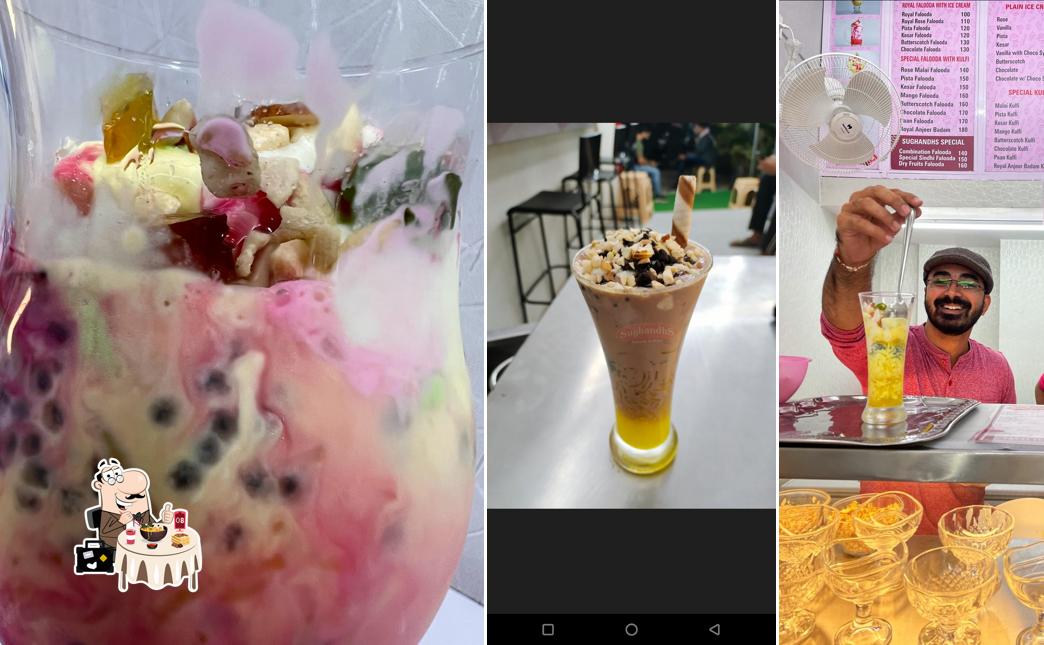 Food at Sughandhs Falooda & More