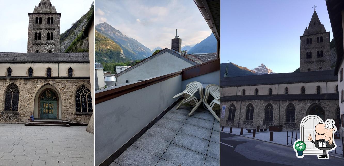 L'area esterna è una caratteristica importante di Hôtel de la Dent-du-Midi