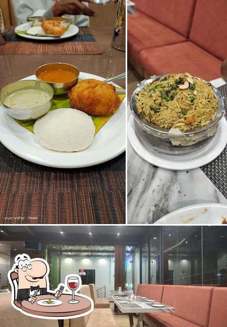 The restaurant's food and interior